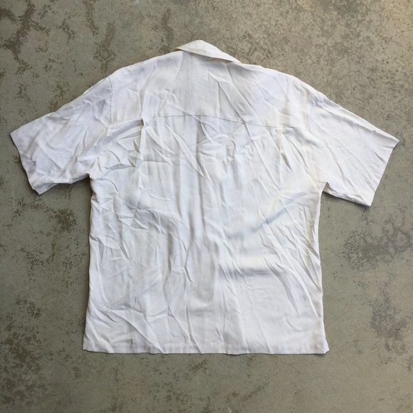 Vintage Retro Silk Shirt - Picture 7 of 10